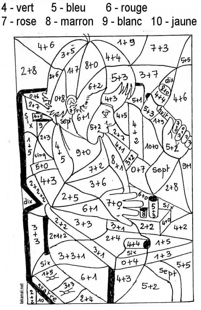 Coloriage Magique grande section dessin gratuit à imprimer