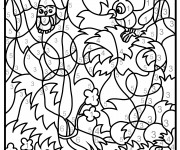 Coloriage et dessins gratuit Magique pour adulte à imprimer