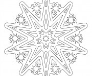 Coloriage Mandala en ligne pour Les Grands