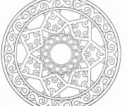 Coloriage Mandala Anti-Stress