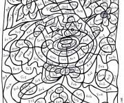 Coloriage et dessins gratuit Magique Mathématique à imprimer