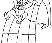 Coloriage Mathématique drôle