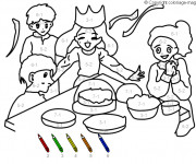 Coloriage Mathématique et Famille