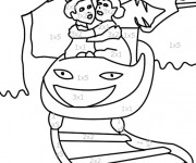 Coloriage Math&eacute;matique Image de Halloween