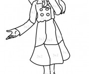 Coloriage Mathématique pour Fille