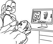 Coloriage Dentisterie en ligne