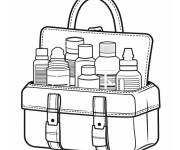 Coloriage Kit de premiers secours