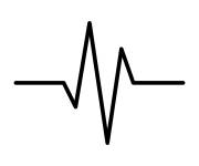 Coloriage et dessins gratuit Symbole de pouls en cardiologie à imprimer