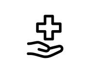 Coloriage et dessins gratuit Symbole de soins de sant&eacute; à imprimer
