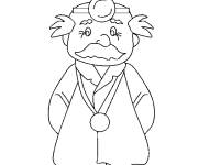 Coloriage et dessins gratuit Un m&eacute;decin simple à imprimer