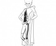 Coloriage Portrait Megamind