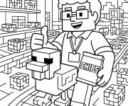 Coloriage Garrett dans une v&eacute;ritable usine de puces