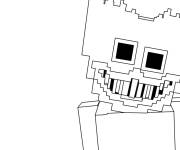 Coloriage Huggy Wuggy facile