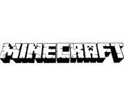 Coloriage Le Logo magique Minecraft