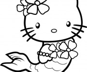 Coloriage Minou Sir&egrave;ne