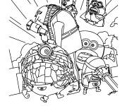 Coloriage Affiche de Moi, Moche et M&eacute;chant 4