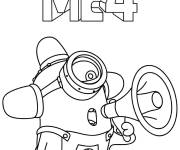 Coloriage Bee-do Minion de ME4