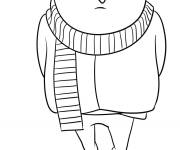 Coloriage Jeune Gru