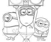 Coloriage Les Minions de 2013 L'Ascension de Gru