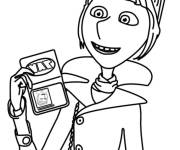 Coloriage Lucy Wilde de Moi, Moche et M&eacute;chant