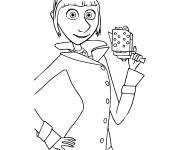 Coloriage Ludy Wilde de Moi, Moche et M&eacute;chant 4