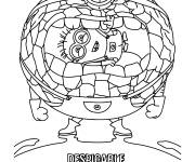 Coloriage Mega minion Moi, Moche et M&eacute;chant 4