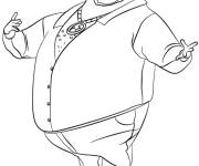 Coloriage et dessins gratuit Personnage El Macho de Moi, moche et m&eacute;chant à imprimer