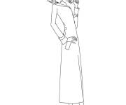 Coloriage et dessins gratuit Personnage Lucy de Moi, Moche et M&eacute;chant à imprimer