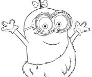 Coloriage Primal minion de Moi, Moche et M&eacute;chant