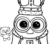 Coloriage Roi Bob comme un roi
