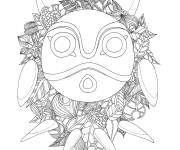 Coloriage Film d'animation Mon voisin Totoro par Hayao Miyazaki