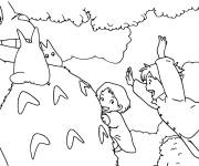 Coloriage Le film de Totoro film