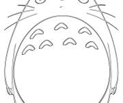 Coloriage Le protagoniste adorable de Mon voisin Totoro