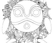 Coloriage Mon Voisin Tororo Ghibli