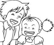 Coloriage Mon voisin Totoro anime japonais