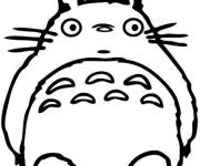 Coloriage Mon voisin Totoro gratuit