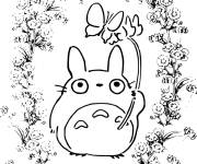 Coloriage Photo de Mon voisin Totoro