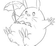 Coloriage Totoro pour les enfants