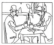Coloriage Monet pour adulte