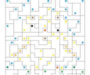 Coloriage Activit&eacute; de mosaique pour enfants