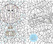 Coloriage Coloriez Mosaique pour enfants