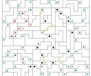 Coloriage Mosaique &agrave; colorier pour ce1