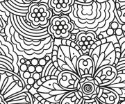 Coloriage Mosaique de griffons zen