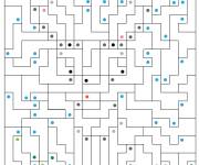 Coloriage Mosaique imprimable
