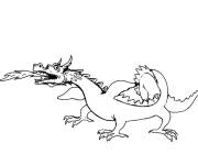 Coloriage Dragon l&eacute;gendaire