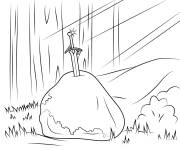 Coloriage Illustration de Excalibur
