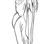 Coloriage Sorci&egrave;re effrayante