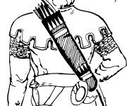 Coloriage Un Archer