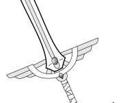 Coloriage et dessins gratuit Une &eacute;p&eacute;e l&eacute;gendaire à imprimer