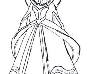 Coloriage V&ecirc;tements m&eacute;di&eacute;vaux pour femmes
